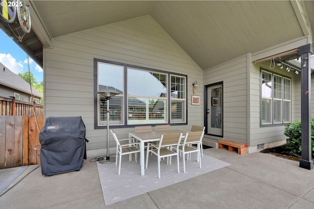 323 Argon Ave, Eugene, OR 97404 - view of patio / terrace with area for grilling and outdoor dining space