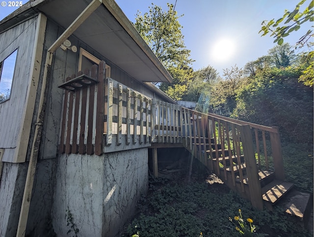 10539 NW 3rd St, Portland, OR 97231 - view of home's exterior with stairs