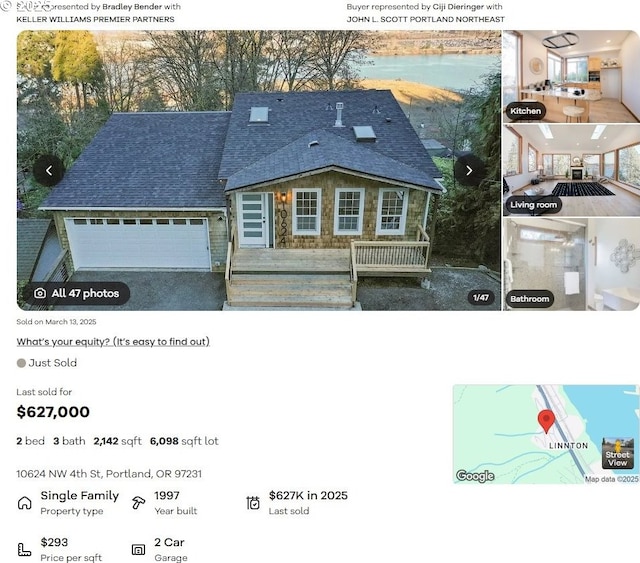 10539 NW 3rd St, Portland, OR 97231 - view of a document with multiple images