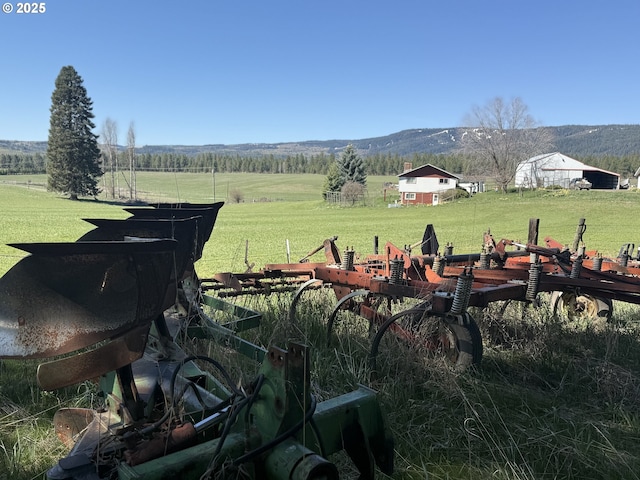 76984 Palmer Junction Rd, Elgin, OR 97827 - view of yard featuring a rural view and a mountain view
