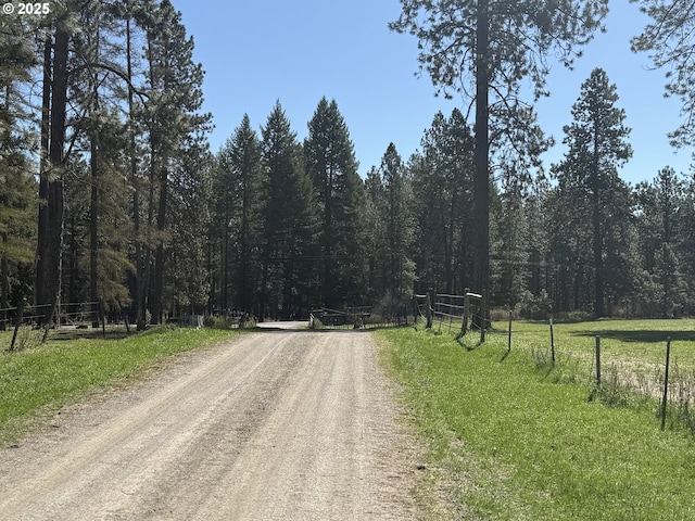 76984 Palmer Junction Rd, Elgin, OR 97827 - view of street with a forest view