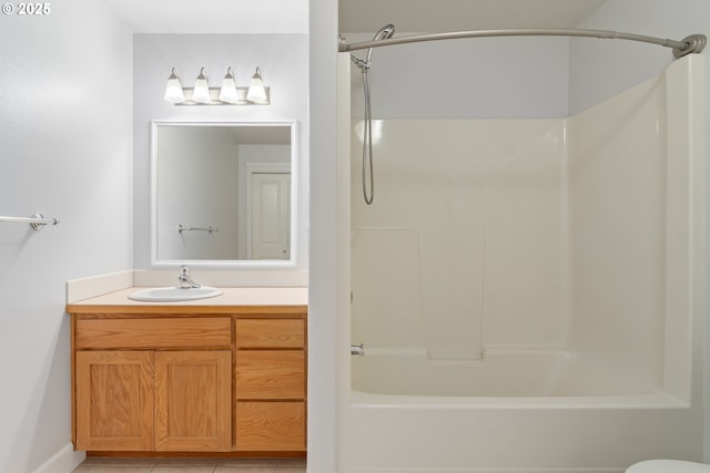 2795 Mallory Ln, Eugene, OR 97401 - bathroom featuring tub / shower combination and vanity