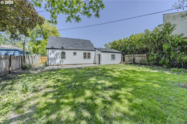 rear view of house featuring a patio area
