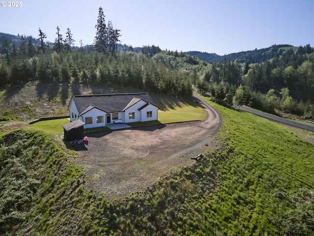 159 Bootjack Ln, Rose Valley, WA 98626 - view of subject property featuring a heavily wooded area