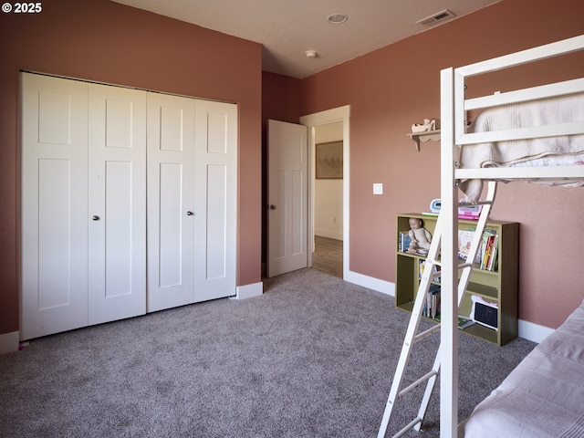 159 Bootjack Ln, Rose Valley, WA 98626 - unfurnished bedroom with carpet flooring, baseboards, and a closet