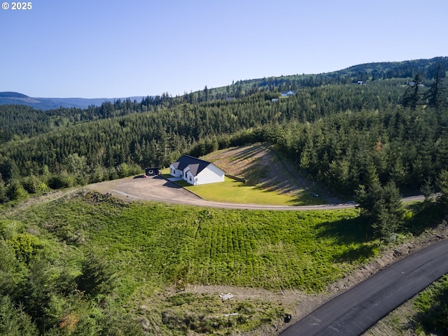 159 Bootjack Ln, Rose Valley, WA 98626 - aerial view of property and surrounding area featuring a heavily wooded area