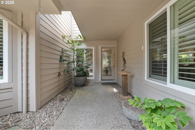 view of entrance to property