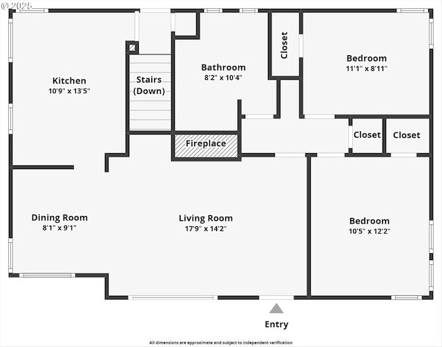 4621 NE 37th Ave, Portland, OR 97211 - home floor plan