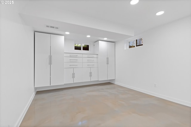 4621 NE 37th Ave, Portland, OR 97211 - below grade area featuring recessed lighting and baseboards