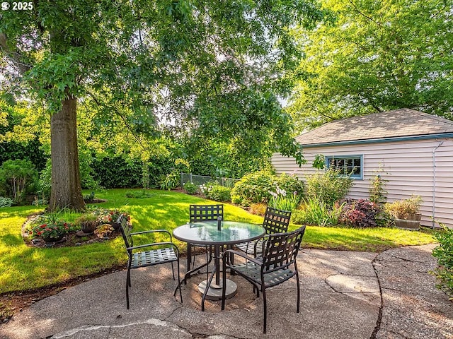 4621 NE 37th Ave, Portland, OR 97211 - view of patio with outdoor dining space