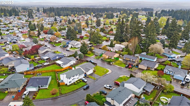 13816 NE 85th St, Vancouver, WA 98682 - aerial view of property's location with nearby suburban area and a heavily wooded area