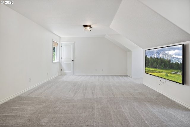 12723 Adrian Ct, Lake Oswego, OR 97034 - bonus room featuring light colored carpet and lofted ceiling