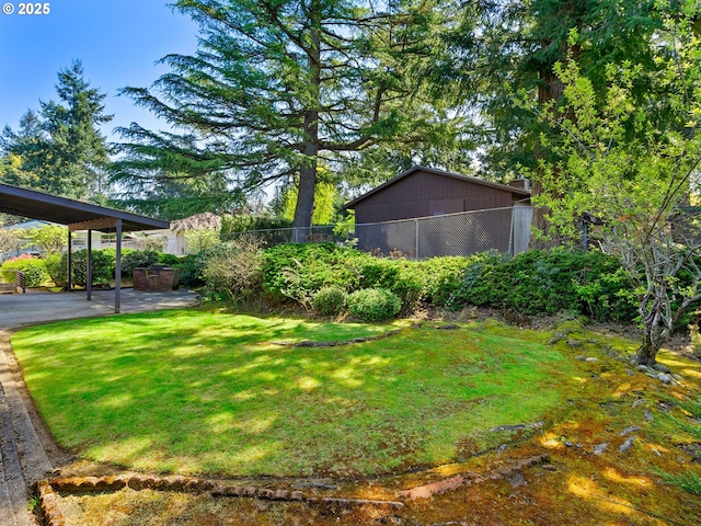15416 NE Holladay St, Portland, OR 97230 - view of yard with fence