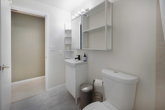 1378 SW Taylors Ferry Ct, Portland, OR 97219 - bathroom with vanity and toilet