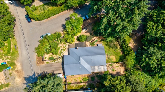 1378 SW Taylors Ferry Ct, Portland, OR 97219 - view from above of property