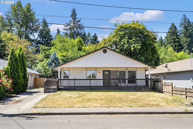 169 W 2nd St, Lafayette, OR 97127 - view of front of house featuring driveway and a deck