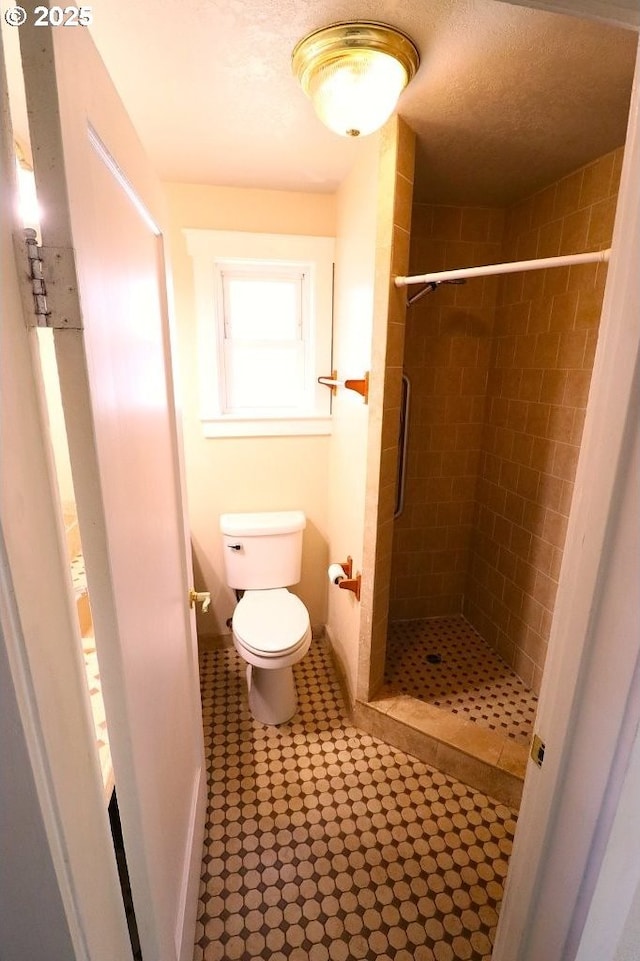 317 S Cedar St, Drain, OR 97435 - full bathroom featuring toilet and a stall shower