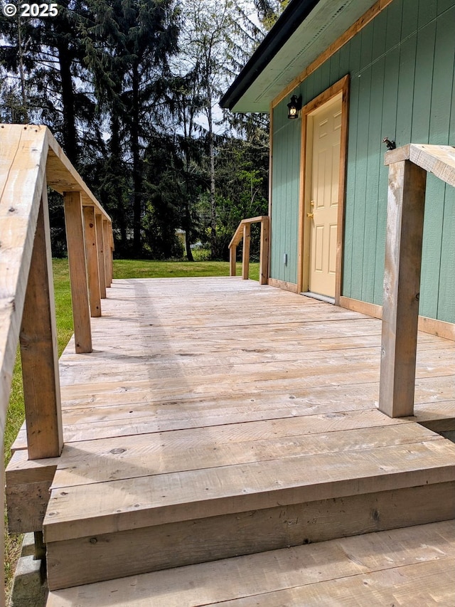 63579 Seven Devils Rd, Coos Bay, OR 97420 - view of wooden terrace