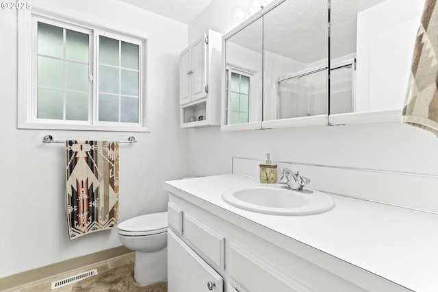 1018 S Holly Ct, Canby, OR 97013 - full bathroom with vanity and an enclosed shower