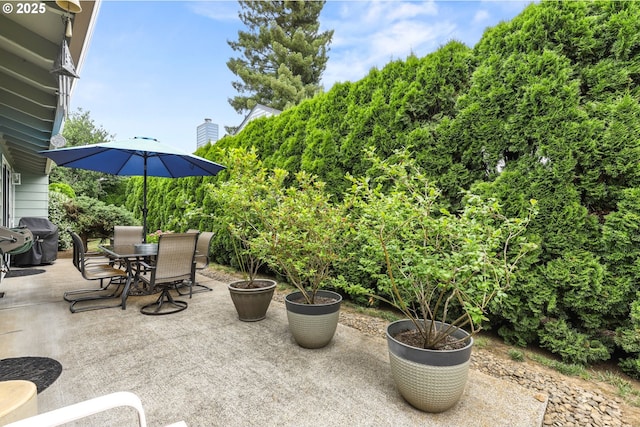 1018 S Holly Ct, Canby, OR 97013 - view of patio / terrace with outdoor dining area and grilling area