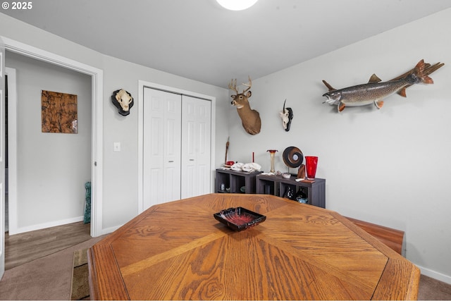 35363 Woodland Ln, Astoria, OR 97103 - dining room with baseboards and wood finished floors