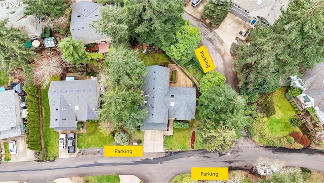 3870 Ashford Dr, Eugene, OR 97405 - aerial view of property and surrounding area with nearby suburban area