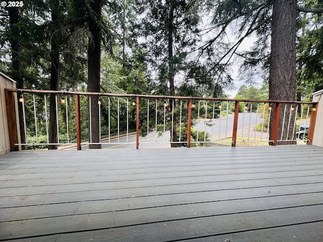 2547 Brittania Pl, Eugene, OR 97405 - view of wooden deck