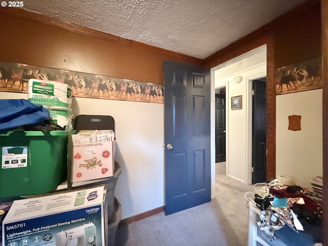 view of storage room