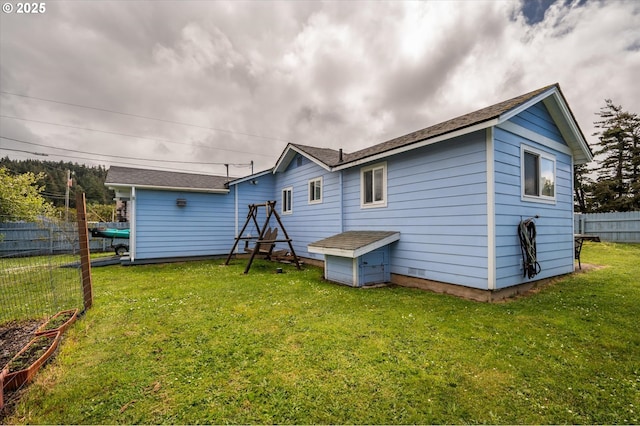 view of back of property