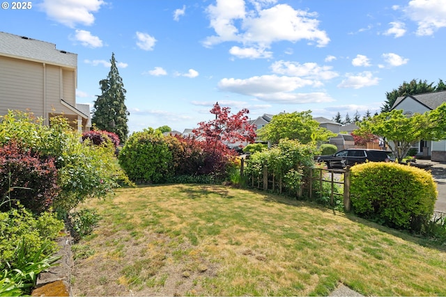 42015 NW Buckshire St, Banks, OR 97106 - view of yard with fence and a residential view