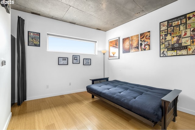 1234 SW 18th Ave Unit 305, Portland, OR 97205 - sitting room with baseboards and wood finished floors