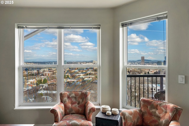 410 NW Uptown Ter Unit 3-B, Portland, OR 97210 - living area with a city view