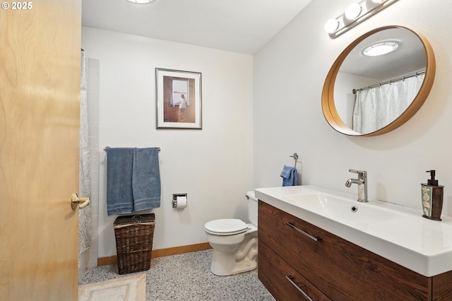 2024 SW Howards Way, Portland, OR 97201 - bathroom with speckle patterned floor and vanity