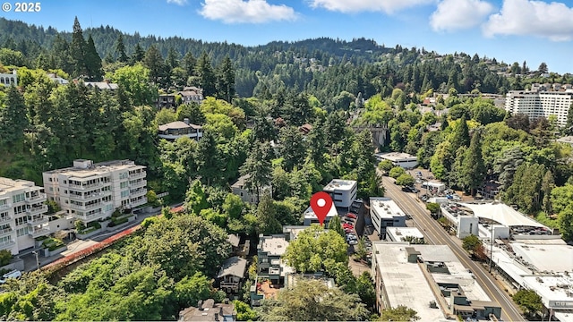 2024 SW Howards Way, Portland, OR 97201 - drone / aerial view of a heavily wooded area