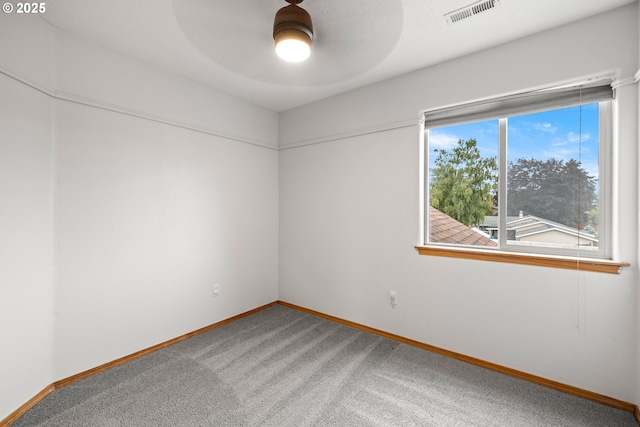651 NE Anderson Rd, Gresham, OR 97030 - empty room with a ceiling fan and light colored carpet