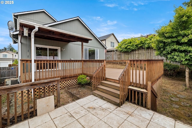 651 NE Anderson Rd, Gresham, OR 97030 - wooden deck featuring a patio area
