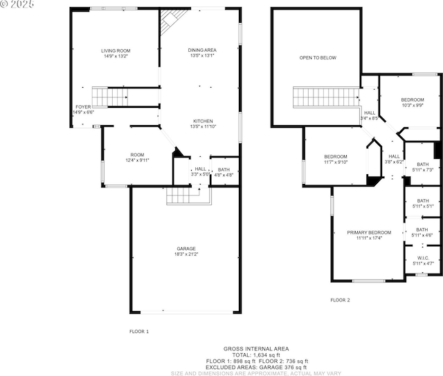651 NE Anderson Rd, Gresham, OR 97030 - view of floor plan / room layout