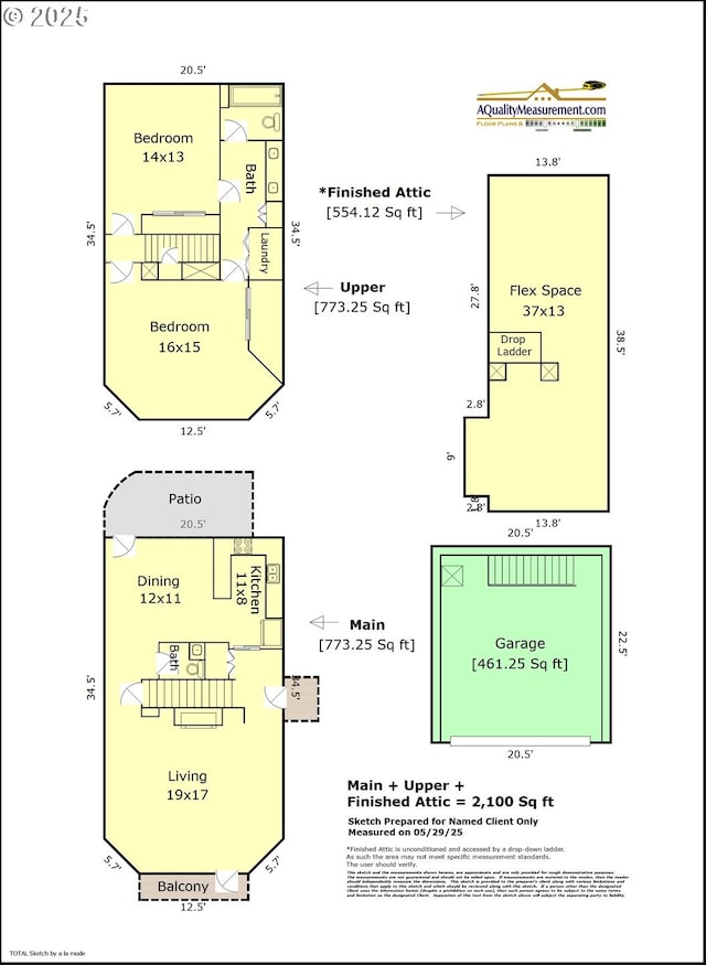 3147 SE Belmont St, Portland, OR 97214 - view of property floor plan