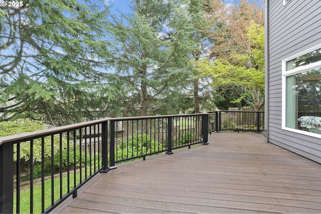 view of deck