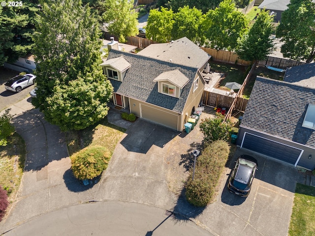 13527 SW Ashbury Ln, Portland, OR 97223 - aerial view of property and surrounding area
