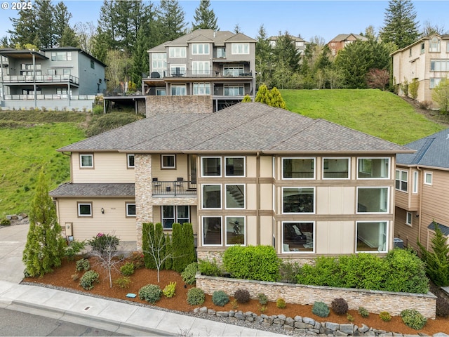 4018 NW Riggs Dr, Portland, OR 97229 - view of building exterior featuring a residential view