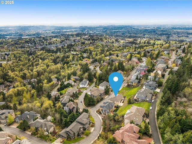 4018 NW Riggs Dr, Portland, OR 97229 - aerial view with a residential view