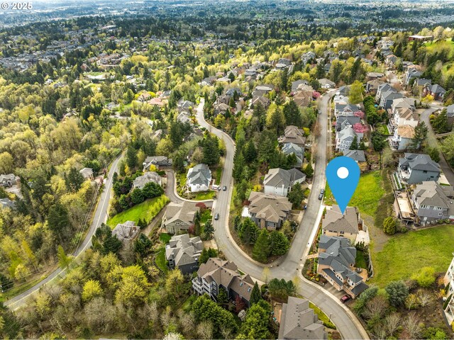 4018 NW Riggs Dr, Portland, OR 97229 - drone / aerial view featuring a residential view
