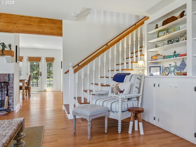 652 Nita Ave, Gearhart, OR 97138 - stairway featuring wood finished floors