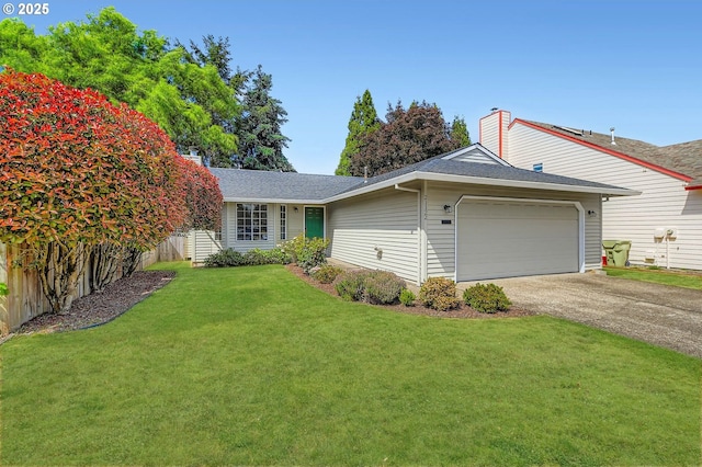 21122 NW Cannes Dr, Portland, OR 97229 - view of front facade with asphalt driveway, a garage, and roof with shingles