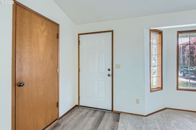 21122 NW Cannes Dr, Portland, OR 97229 - foyer featuring baseboards and light wood-type flooring