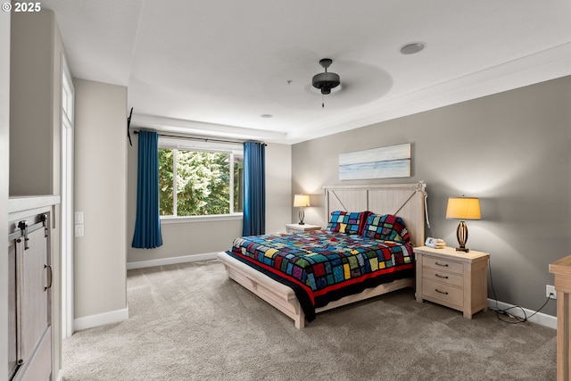 15110 Oyer Dr, Oregon City, OR 97045 - carpeted bedroom featuring baseboards and a ceiling fan