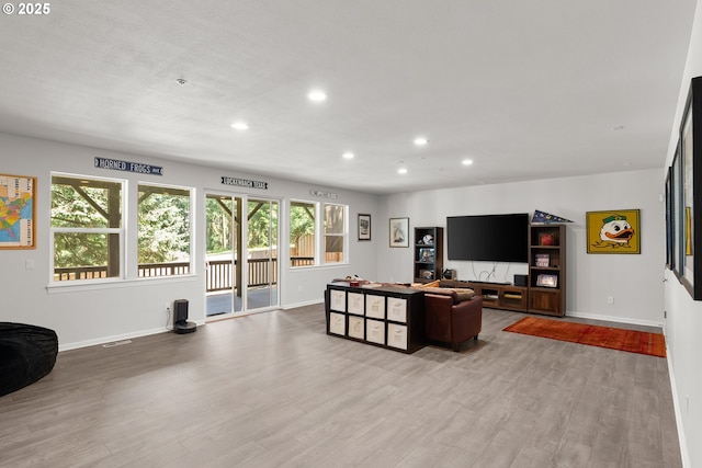 15110 Oyer Dr, Oregon City, OR 97045 - living room with recessed lighting and wood finished floors