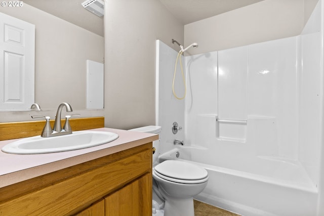 2494 Cubit St, Eugene, OR 97402 - full bathroom featuring toilet, vanity, and tub / shower combination