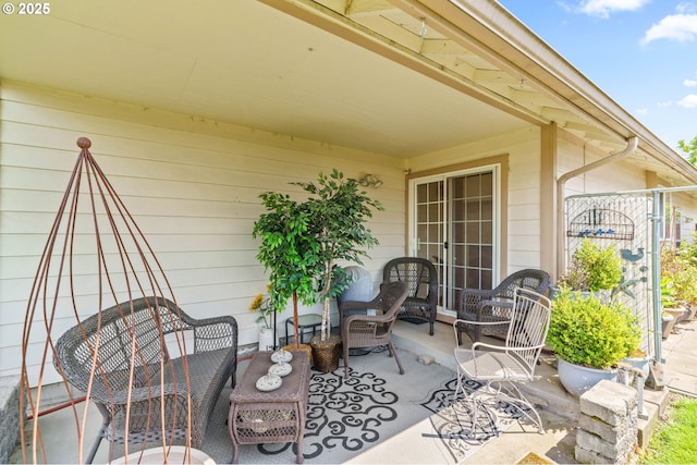 2494 Cubit St, Eugene, OR 97402 - view of patio with an outdoor hangout area
